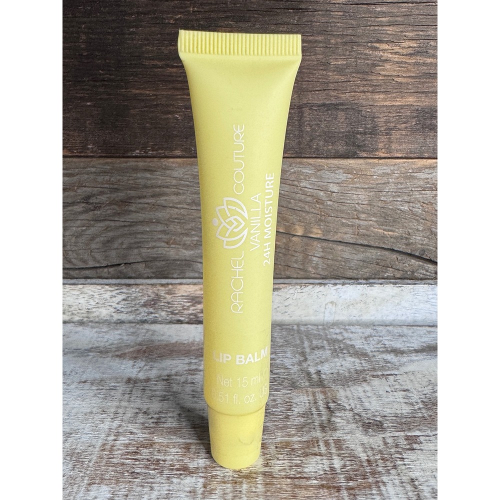 Rachel Couture Vanilla 24Hr Moisture Lip Balm | Full Size SEALED | MSRP‎ $20
